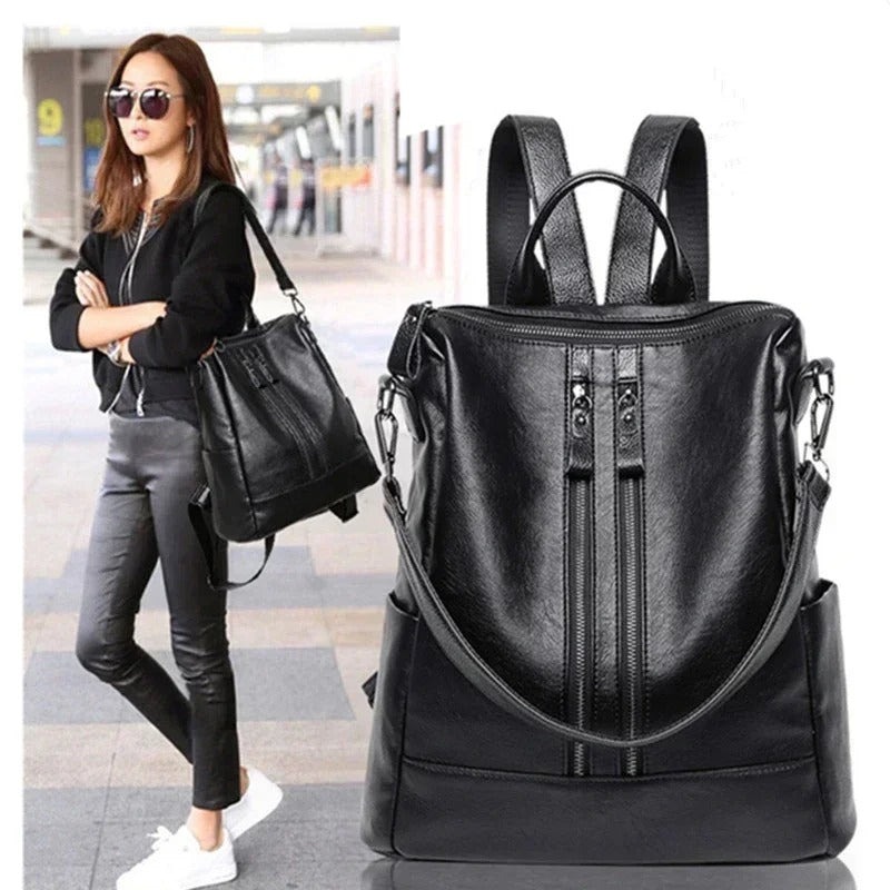 Sac à Dos Cuir Synthétique Imperméable Femme - Nuvéa™
