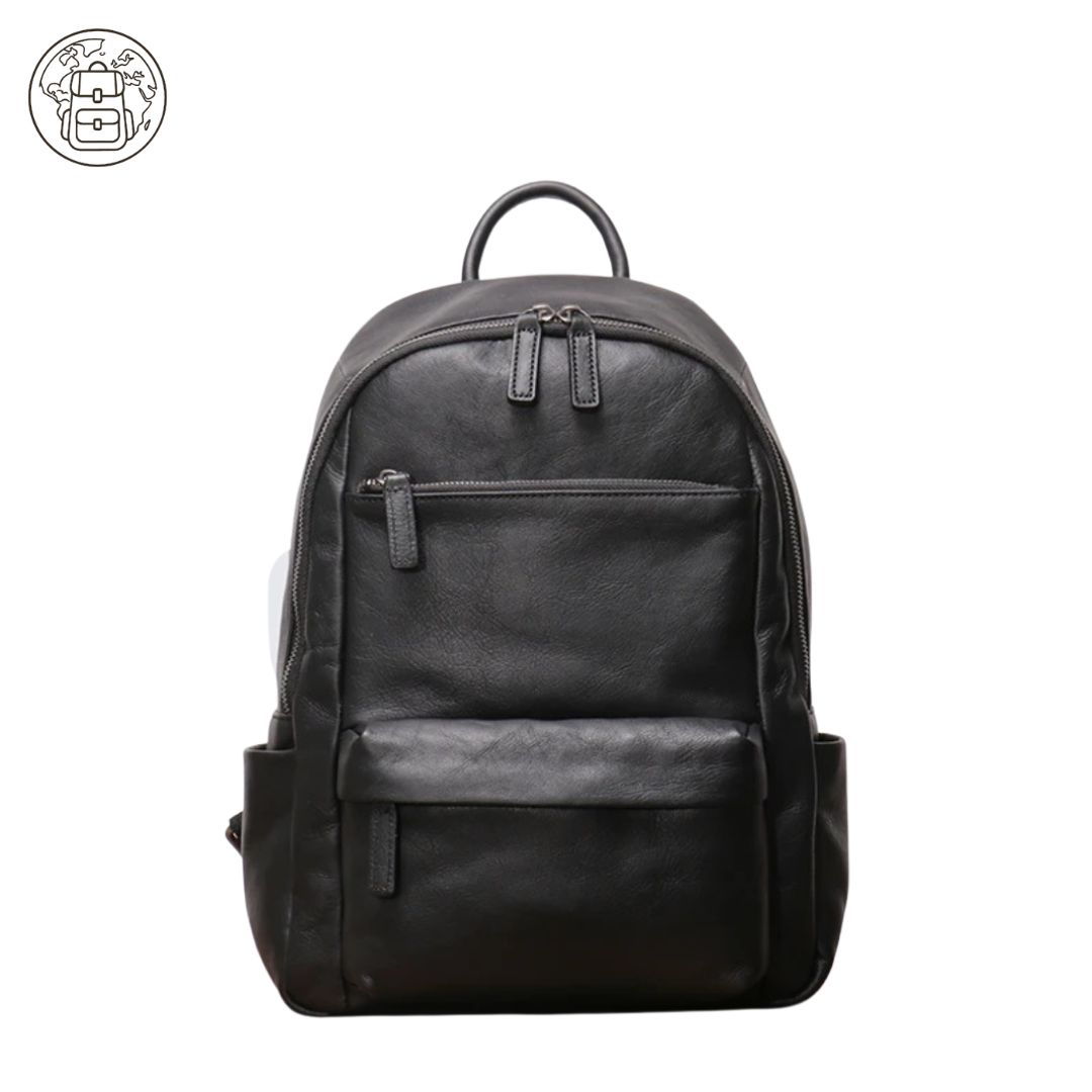 Sac à Dos Cuir Noir Femme - Velmara™