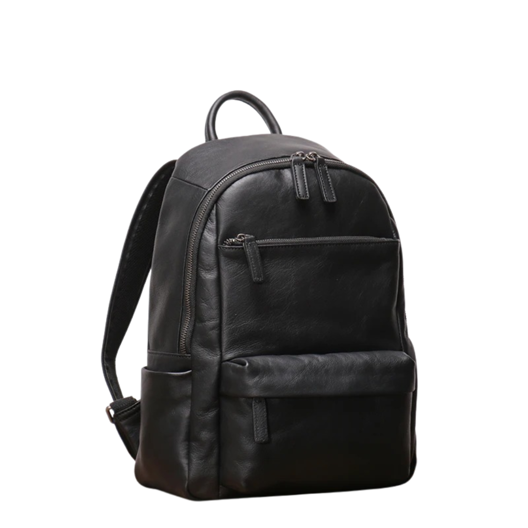 Sac à Dos Cuir Noir Femme - Velmara™
