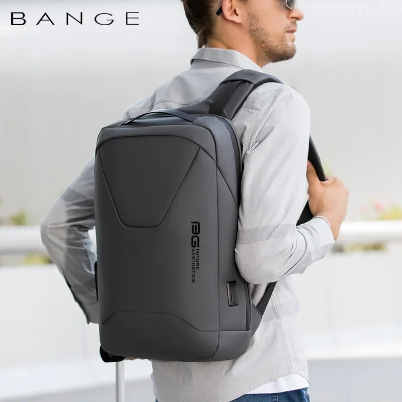Sac à Dos Homme : PC Portable 15,6’’, Sécurité Antivol & Connectivité USB - BANGE™