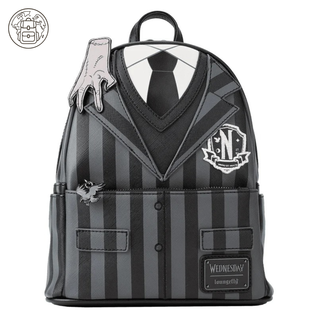Sac à dos Loungefly Mercredi Addams – Ma Famille Addams,