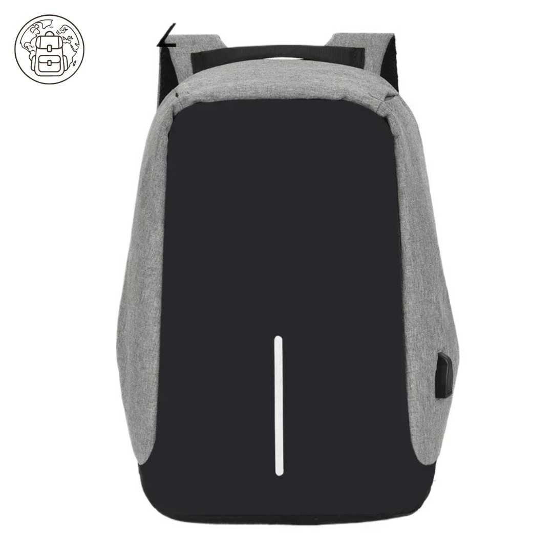 Sac à Dos Ordinateur Homme : Nylon Résistant, Port USB & Rangements Intégrés – Runningtiger™