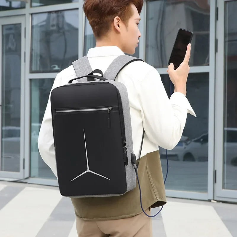 Sac à Dos Ordinateur Homme : Sac Cabine, Port USB et Antivol Intégrés - Yonis™