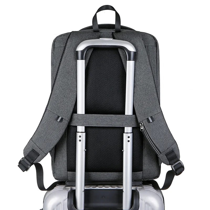 Sac à Dos Ordinateur Homme : USB Recharge, Coque Rigide et Waterproof - Functional Backpack™