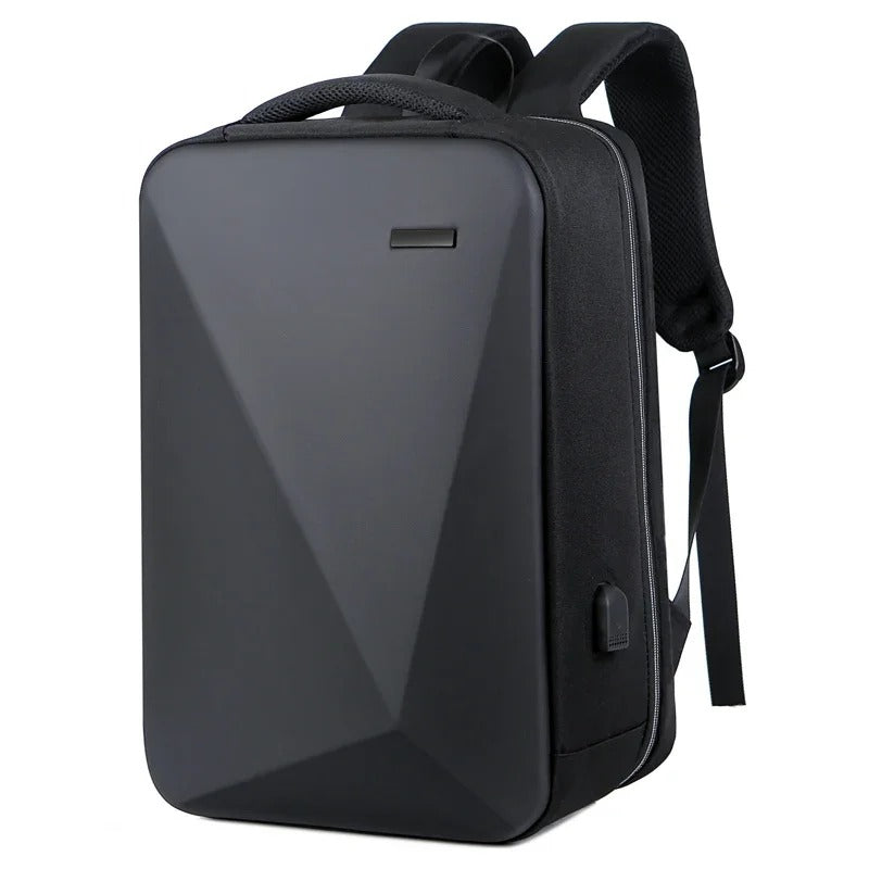 Sac à Dos Ordinateur Homme : USB Recharge, Coque Rigide et Waterproof - Functional Backpack™
