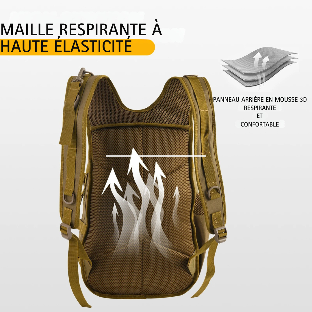 Sac à Dos Randonnée Imperméable Homme Kaki - Goture™