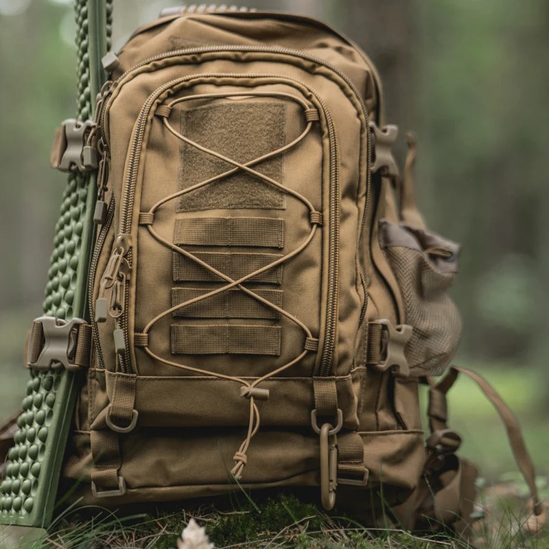 Sac à Dos Randonnée Tactique Extensible 65L Homme - Bushcraft™