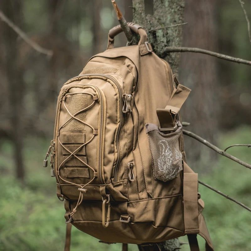 Sac à Dos Randonnée Tactique Extensible 65L Homme - Bushcraft™