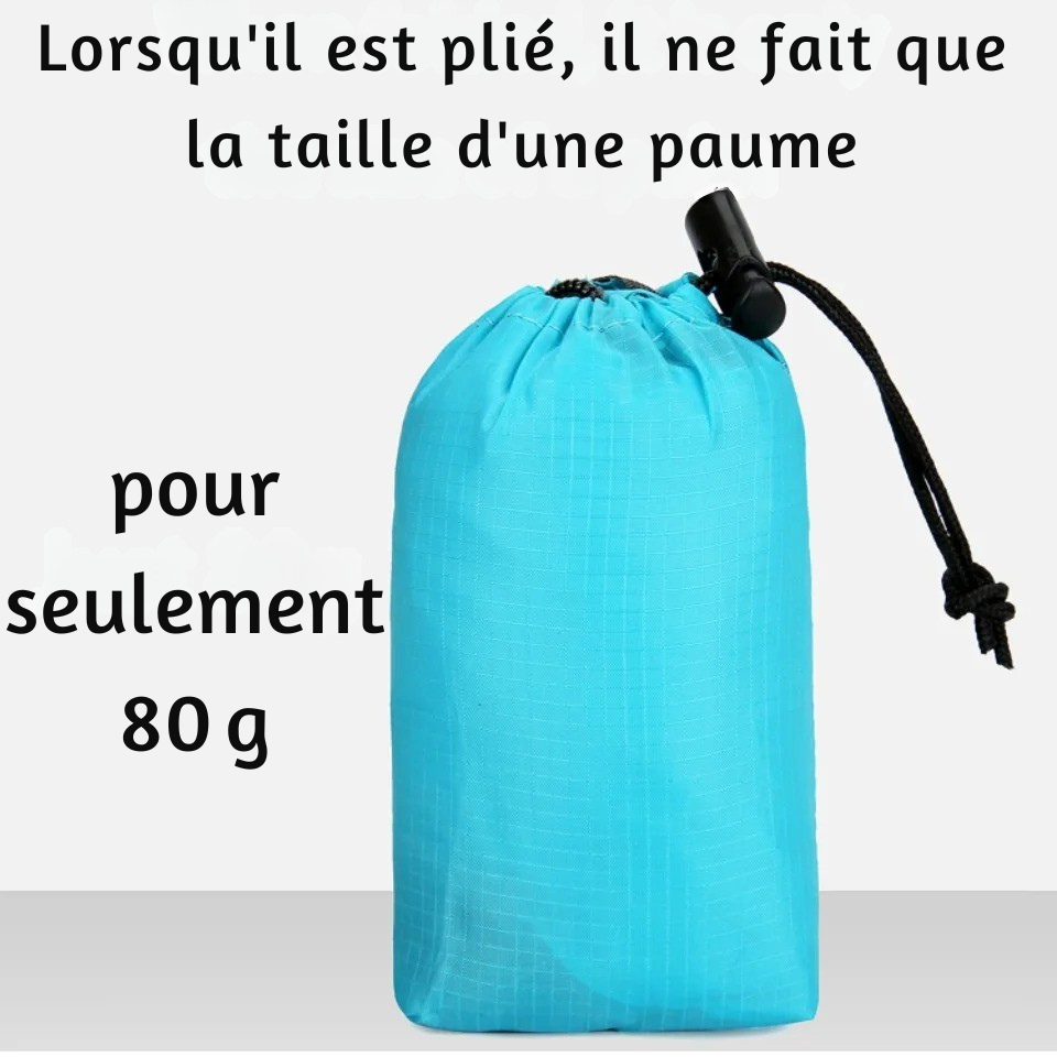 Sac à Dos Sport 20L Bleu Claire Femme : Ultra-Léger 80 g, Pliable & Résistant à l’Eau - AMYMANG™