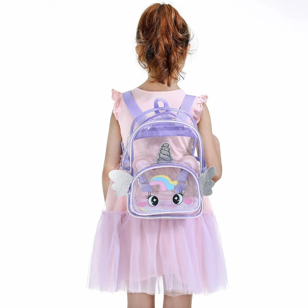 Sac a dos Transparent Licorne pour Enfant - Incory™