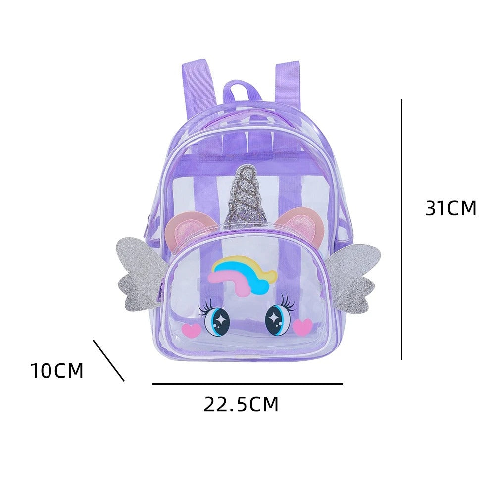 Sac a dos Transparent Licorne pour Enfant - Incory™