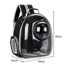 Sac à Dos Transport Chat Capsule : Hublot Panoramique, Respirant et Confortable - Bazyl™