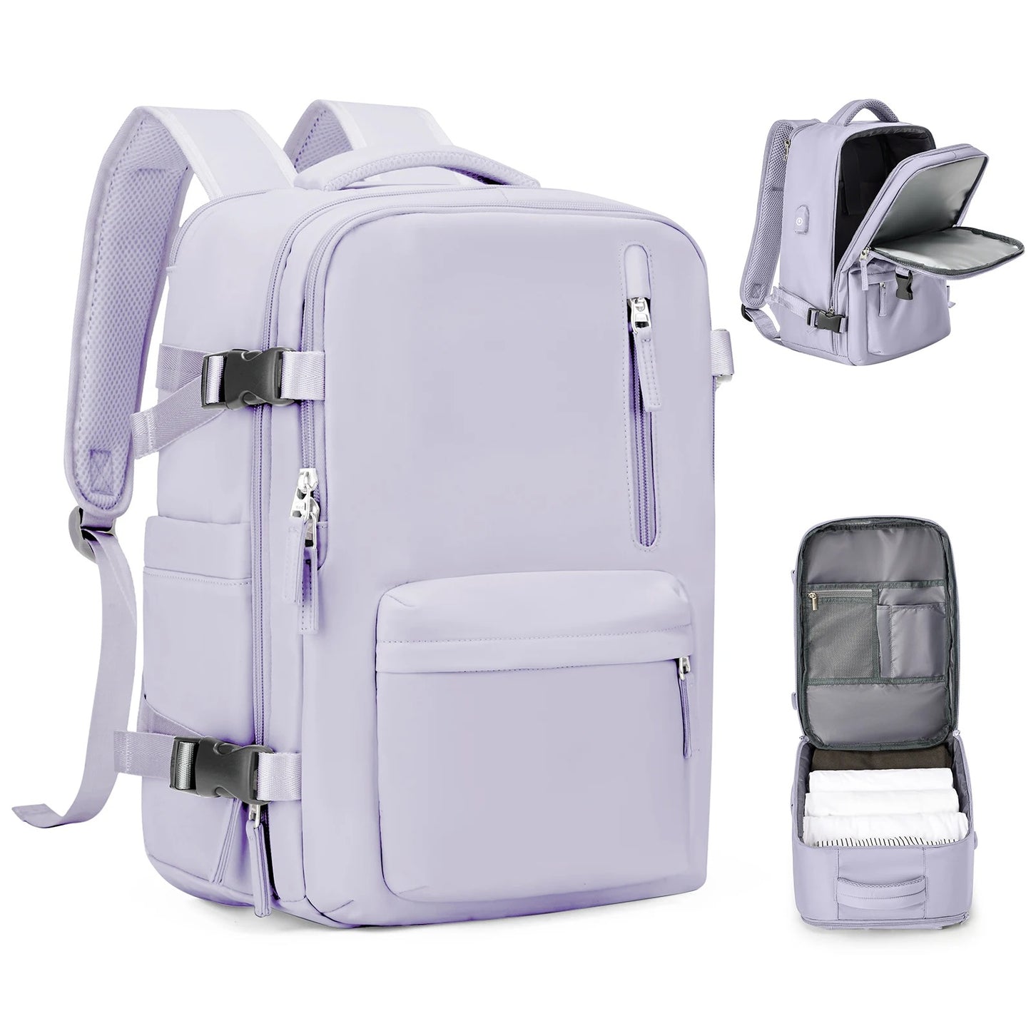 Sac à Dos Voyage Cabine Femme: Grande Capacité, Autorisé chez Easyjet et Ryanair - Dolos™