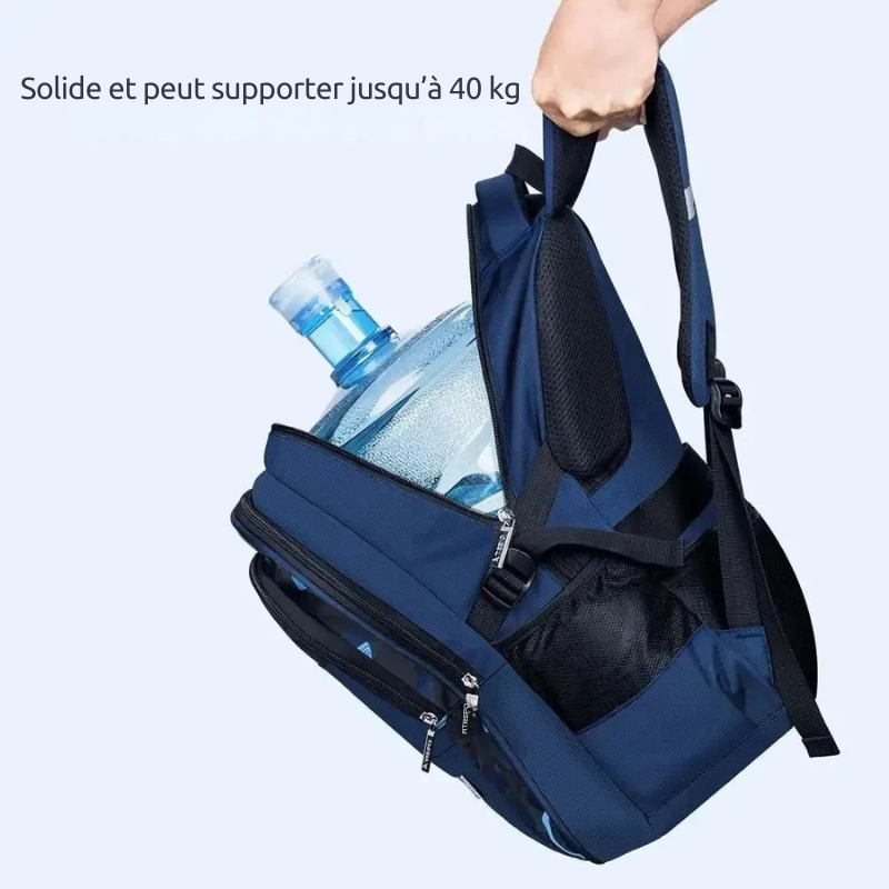 Sac à Dos d’École pour Enfant : Multi-Compartiments, Imperméable et Léger - Scooty™