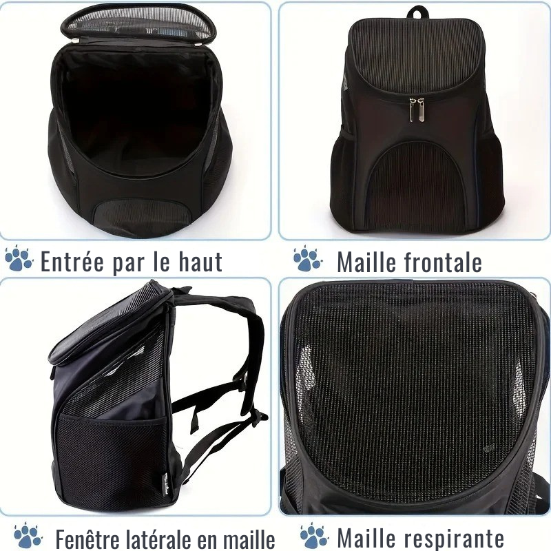 Sac à Dos de Transport Ergonomique pour Chien - Minala™