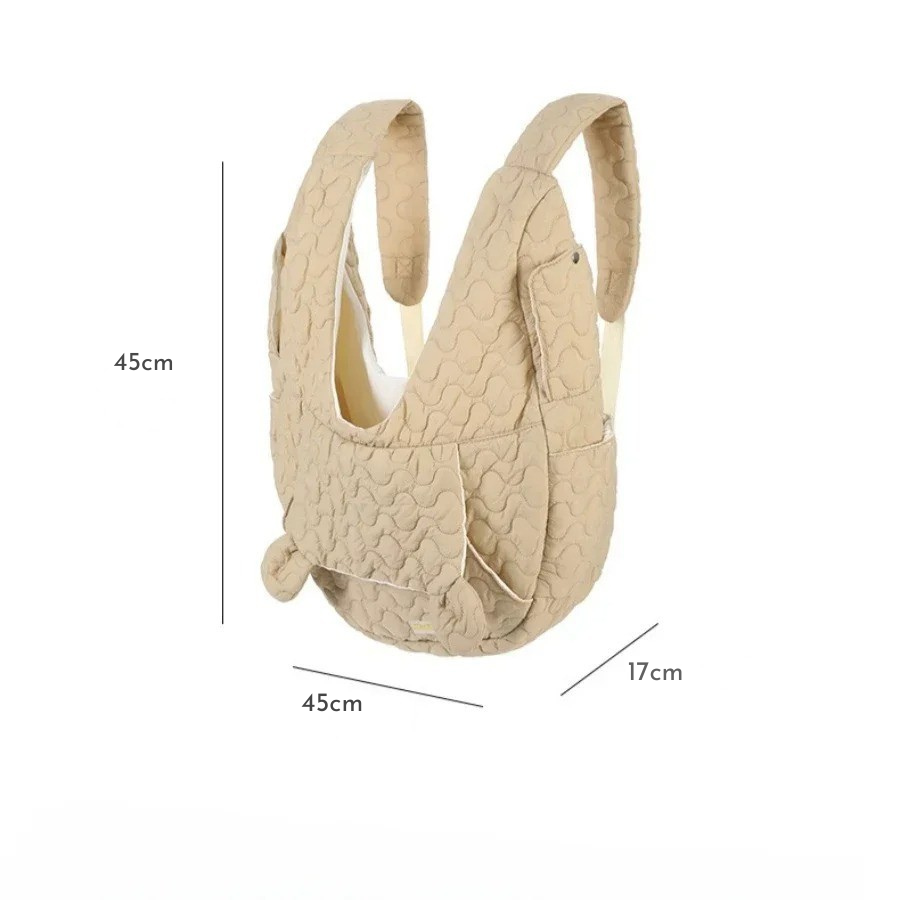Sac à Dos de Transport Chien : Tissu Épais Rembourré à Maintien Croisé - ComfortPet™