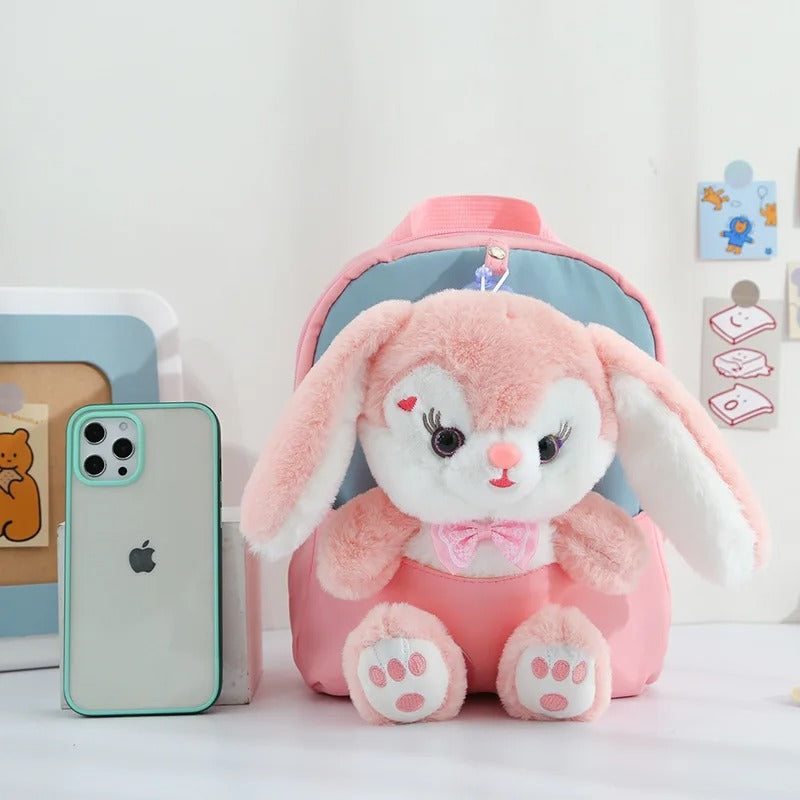 Sac à dos Lapin avec Peluche intégré - Pinket™