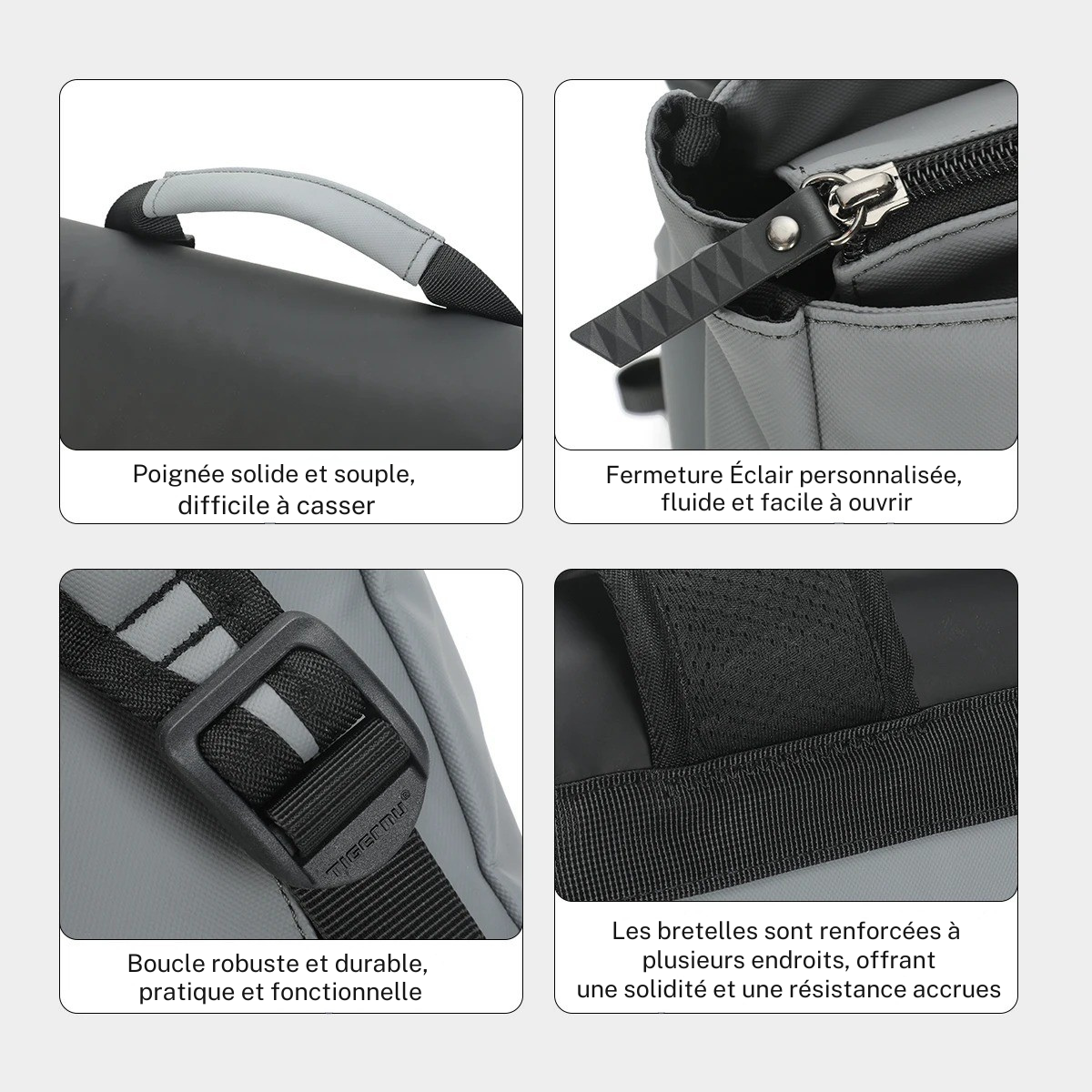 Sac à dos Ordinateur Portable Homme: Style coréen, étanche et Grande Capacité - Tigernu™