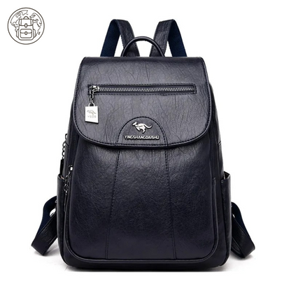 Sac à Dos Cuir Noir Femme Chic - Yingshandaishu™