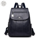 Sac à Dos Cuir Noir Femme Chic - Yingshandaishu™