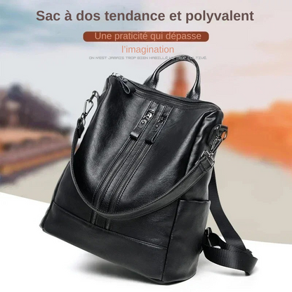 Sac à Dos Cuir Synthétique Imperméable Femme - Nuvéa™