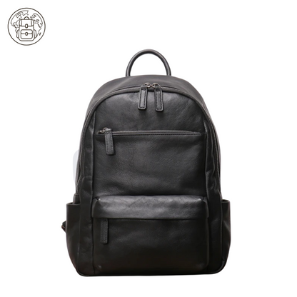Sac à Dos Cuir Noir Femme - Velmara™