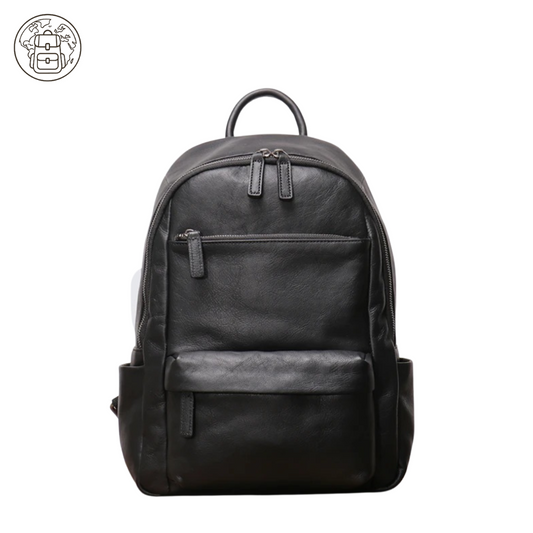 Sac à Dos Cuir Noir Femme - Velmara™