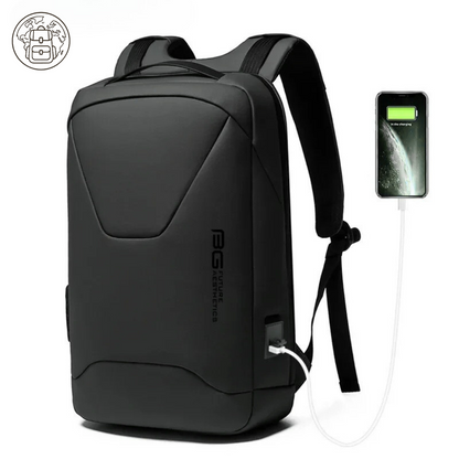 Sac à Dos Homme : PC Portable 15,6’’, Sécurité Antivol & Connectivité USB - BANGE™