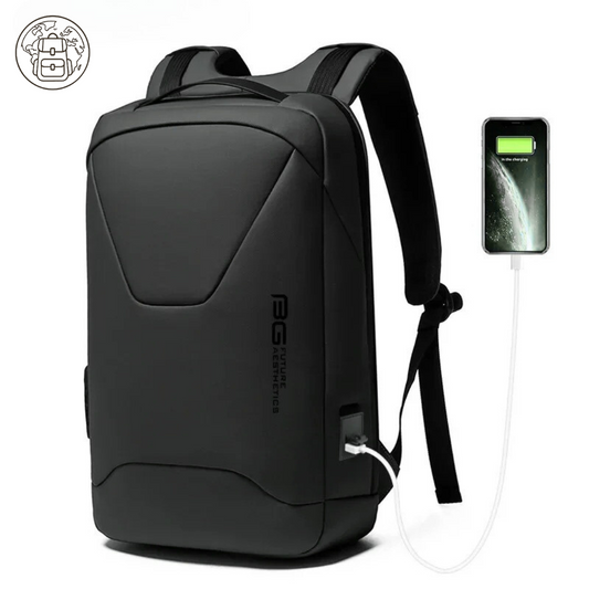 Sac à Dos Homme : PC Portable 15,6’’, Sécurité Antivol & Connectivité USB - BANGE™