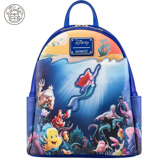 Sac à dos Loungefly Ariel x Ursula - La Petite Sirène