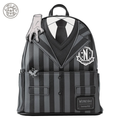 Sac à dos Loungefly Mercredi Addams – Ma Famille Addams,