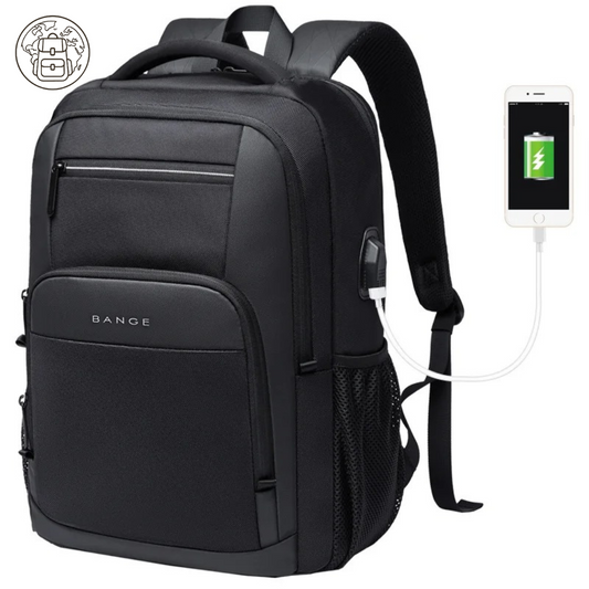 Sac à Dos Ordinateur Business Homme : Étanche, Multipoche & Compatible Bagage Cabine - BANGE™