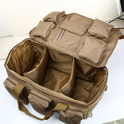 Sac à Dos Randonnée Homme 55L : Imperméable, MOLLE et Multi-Compartiments - Tactique™