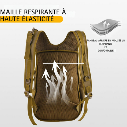 Sac à Dos Randonnée Imperméable Homme Kaki - Goture™