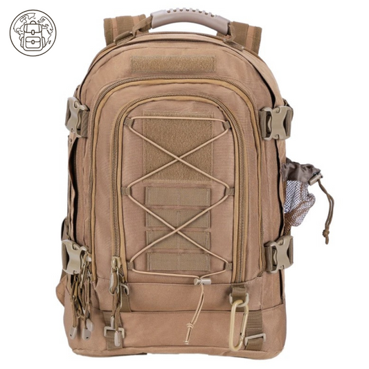 Sac à Dos Randonnée Tactique Extensible 65L Homme - Bushcraft™