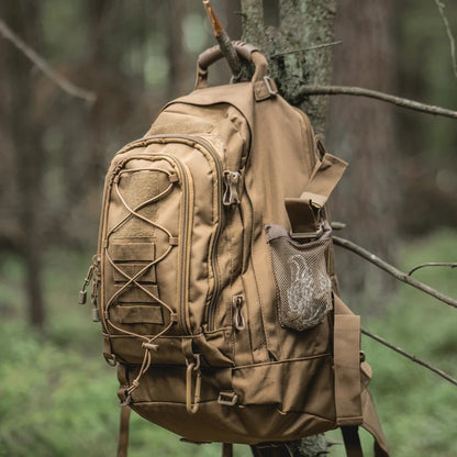 Sac à Dos Randonnée Tactique Extensible 65L Homme - Bushcraft™