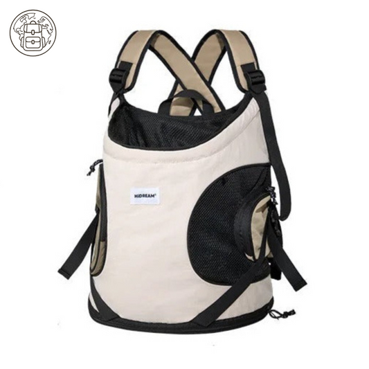 Sac à Dos Transport Chat 10 kg : Confort Ventral Ergonomique, Grande Capacité et Ventilation Optimale – Chesto™