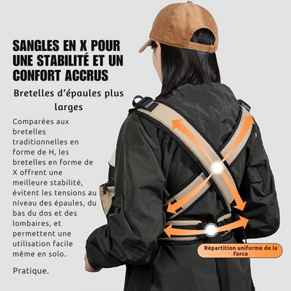 Sac à Dos Transport Chat 10 kg : Confort Ventral Ergonomique, Grande Capacité et Ventilation Optimale – Chesto™