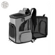 Sac à Dos Transport Chat Extensible : Lin Cationique Durable, Aéré et Pliable - Flexicat™