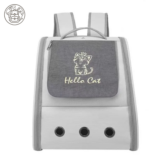 Sac à Dos Transport Chat : Voyage Avion, Pliable et Sécurisé avec Attache Valise - Nolya™
