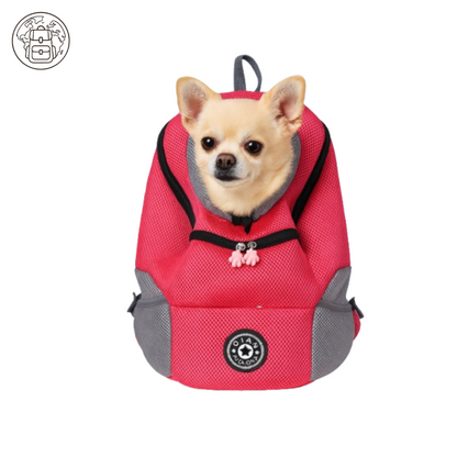 Sac à Dos Transport Chien 15g : Couvercle Amovible en Mousse Rembourrée et Multi-Poches - ComfortPet™
