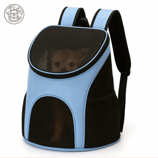 Sac à Dos Transport Chien & Chat : Nylon Renforcé, Maille Aérée et Pliable - Velza™Sac à Dos Transport Chien & Chat : Nylon Renforcé, Maille Aérée et Pliable - Velza™