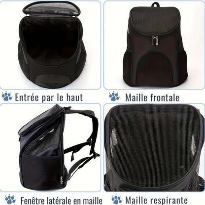 Sac à Dos de Transport Ergonomique pour Chien - Minala™