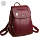 Sac à dos Cuir Bordeaux Femme Chic - Yingshandaishu™