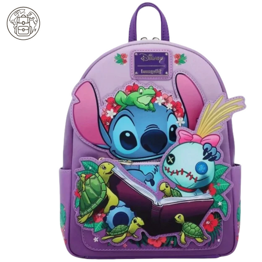 Sac à dos Loungefly Stitch & Scrump - Lilo & Stitch