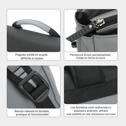 Sac à dos Ordinateur Portable Homme: Style coréen, étanche et Grande Capacité - Tigernu™