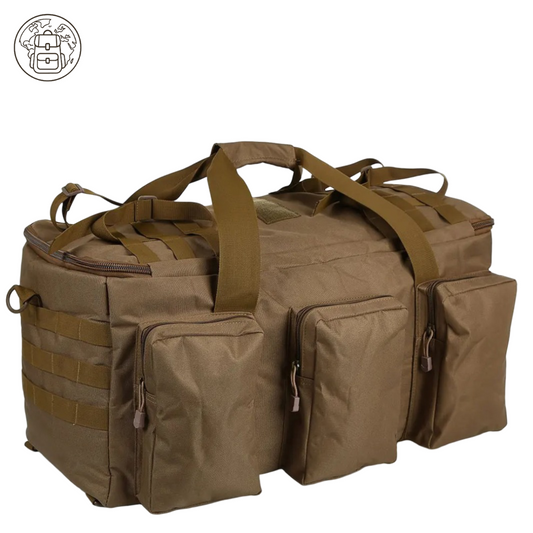 Sac à Dos Randonnée Homme 55L : Imperméable, MOLLE et Multi-Compartiments - Tactique™