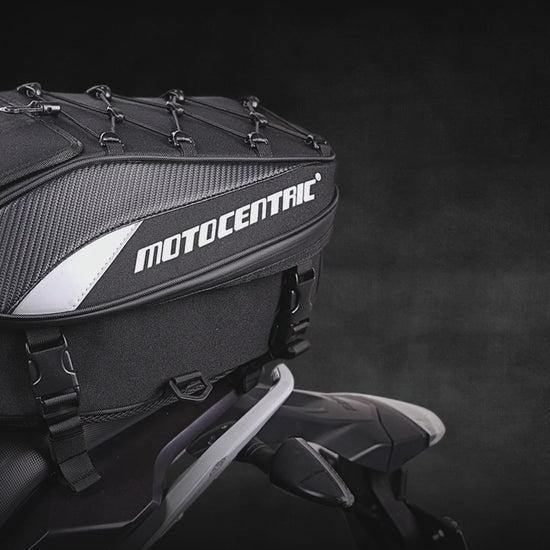 Sac à Dos Moto Multi-Fonctions 37L: Grande Capacité, Siège Arrière et Sac Latéral - Motocentric™